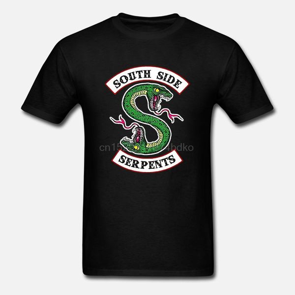 

riverdale south side serpents t-shirt men's cotton casual clothing the coolest tee