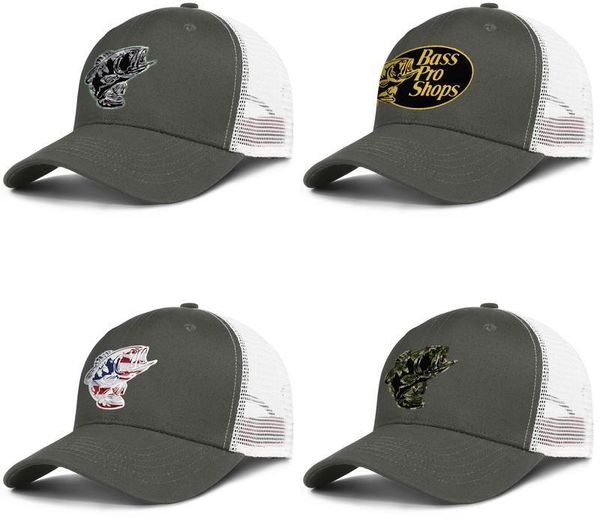 

bass pro shop fishing camouflage gray army_green mens and women trucker cap ball design fitted fashion mesh hats bass pro shop logo 3d, Blue;gray