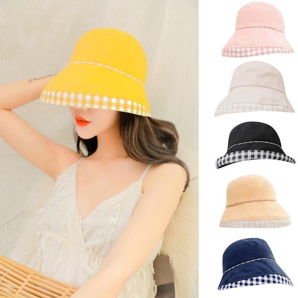 

beach hat casual women summer hats beach 2020 fisherman's cap fashion handmade holiday cap leisure sun y710, Blue;gray