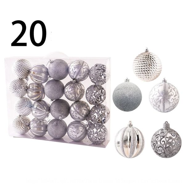 

atmosphere prop home furnishingdecorations 8cm/20 electroplated silver plastic ball scene layout props atmosphere prop homehome furnishingd