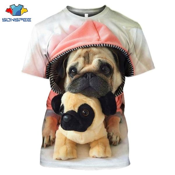

animal dog puppy homme clothing 3d print shirts graphic kawaii harajuku men clothing