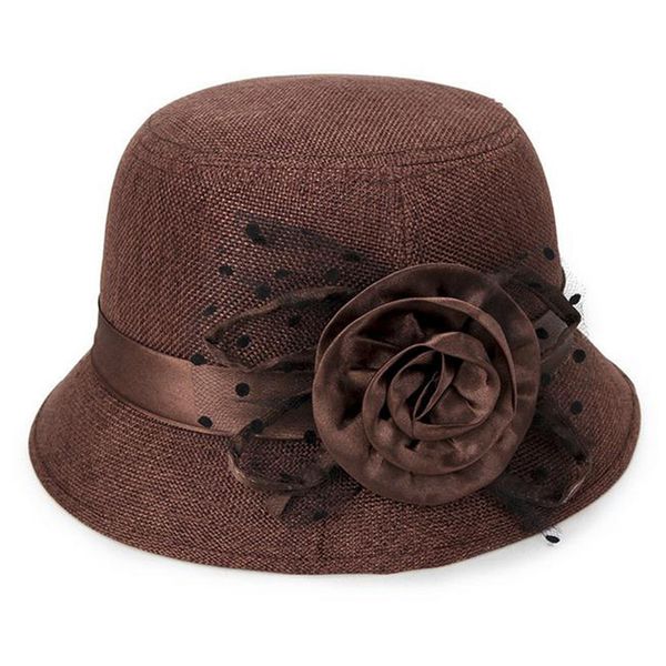 

mnycxen women's spring and summer new fashion beach linen sunshade cap ladies sun hat with lace flower for 2021 female 8fbw, Blue;gray