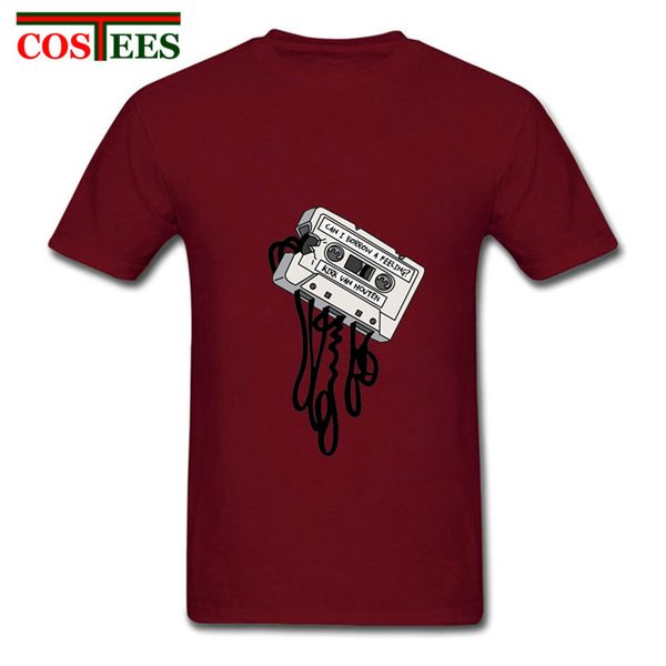 

70s 80s vintage clothing can i borrow a feeling tape t shirt men old fantastic memories cassette t-shirt retro hipster tees