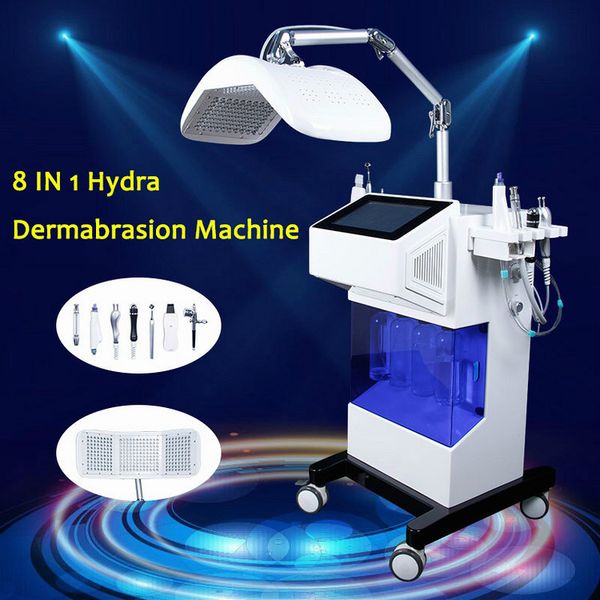 

multifunctional 8 in 1 diamond microdermabrasion peeling machines ultrasonic skin scrubber facial dermabrasion skin care machines