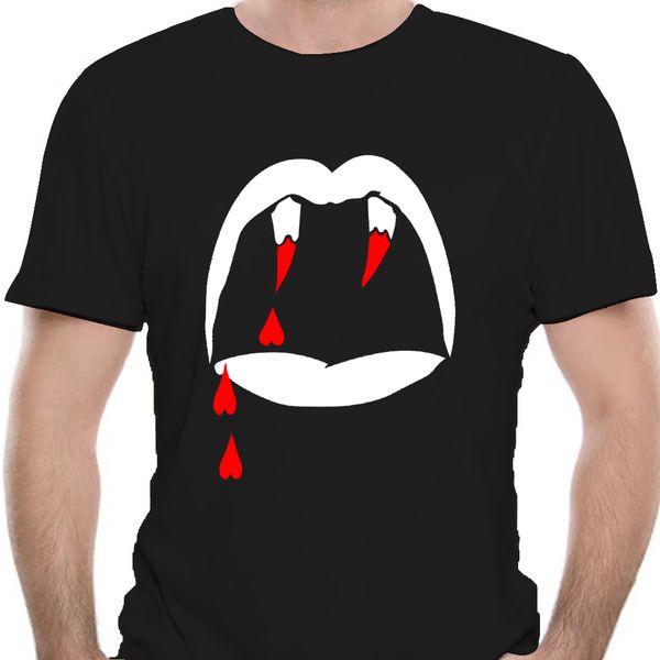 

printed - 1saint laurent - vampire lips - t-shirt t-shirt 0326j