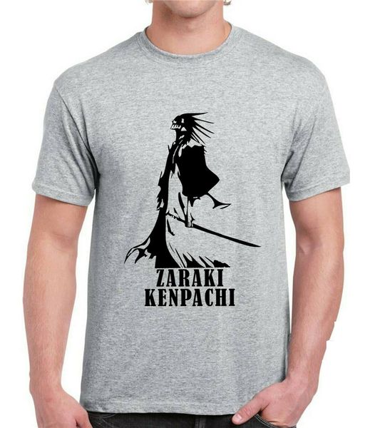 

zaraki kenpachi t shirt captain 11 ichigo bleach anime new mens gift s - xxl breathable tee shirt