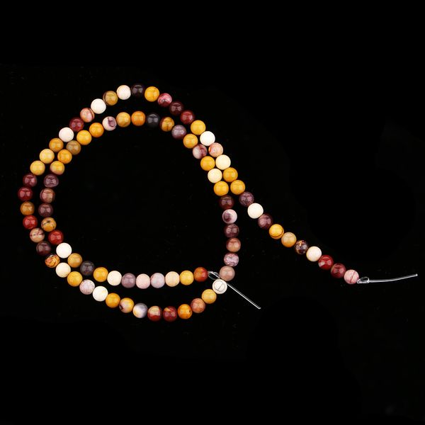 

natural mookaite jasper gemstone round loose beads lot 4mm/6mm/8mm/10mm strand bulk jewelry findings, Silver