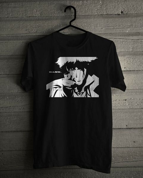 

new cowboy bebop anime series japan logo 02 cotton basic black t-shirt s-5xl
