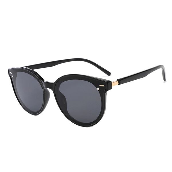 

cateye sunglasses women men vintage sun glasses for female male brand designer round sunglasses-women elegant luxury black uv400, White;black