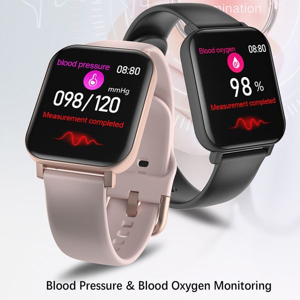 

f25 ody temperature detection smart watch sports fitness tracker blood pressure heart rate sleep monitoring smartwatch hours