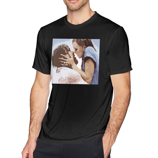 

notebook film t shirt the notebook kiss fan art t-shirt print short-sleeve tee shirt man streetwear fun tshirt