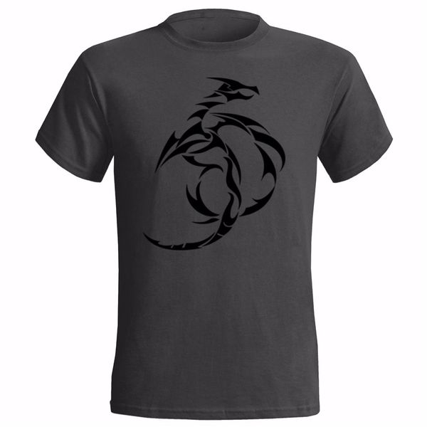 

tribal dragon (2) art design mens t shirt maori tattoo style chinese strength outdoor wear tee shirt