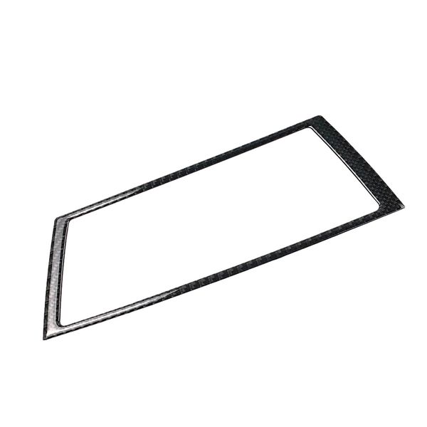 

carbon fiber gps navigation panel cover trim for bmw e70 e71 x5 x6 2008-2013