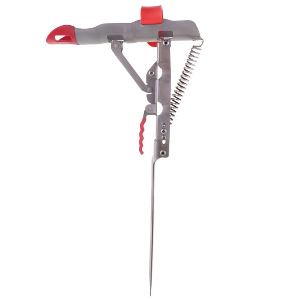 

1 piece folding automatic spring fishing rod pole bracket holder stand support rack 39x20.5 cm/15.35x8.07 inch