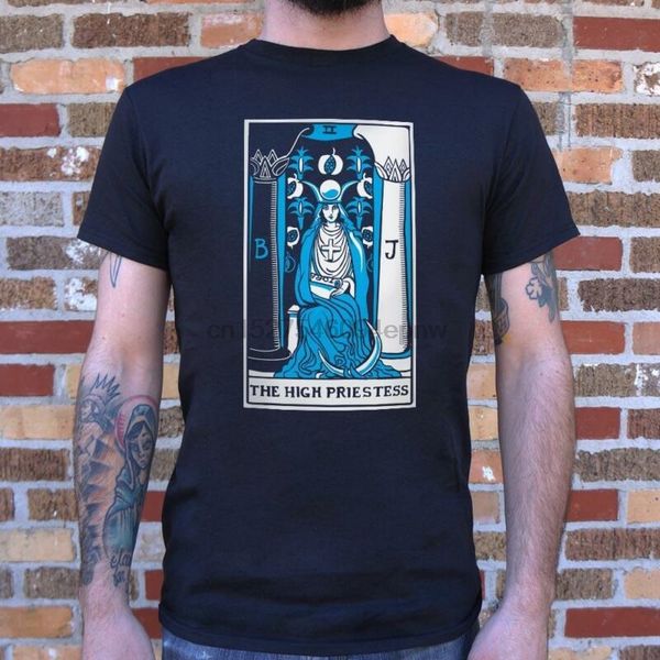 

tarot high priestess t-shirt (mens)(1