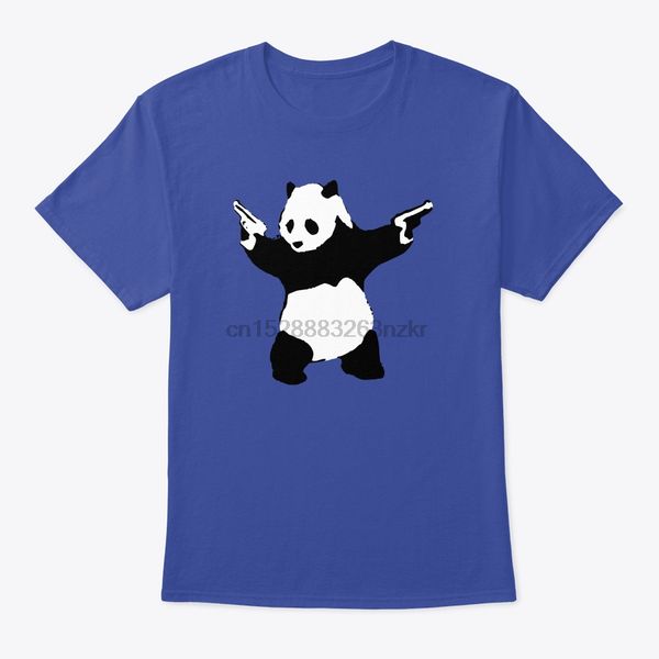 

men t shirt banksy panda with guns women t-shirt