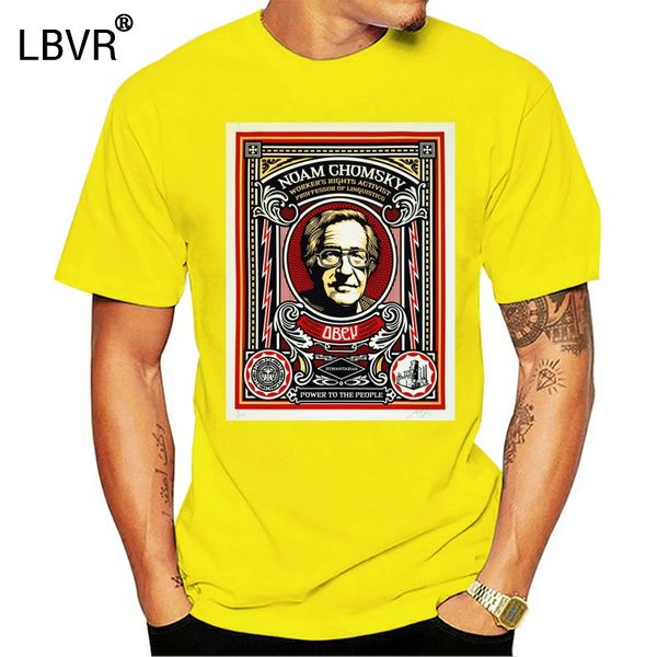 

noam chomsky t shirt design t-shirt novelty cool men short sleeve tshirt