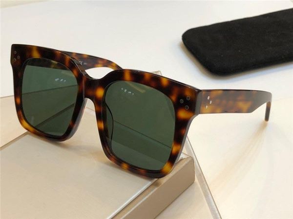 

2018 новый дизайнер моды очки 41076 квадратного кадра старинных мод стиль популярного стиль дизайна высшего качества с коробкой, White;black