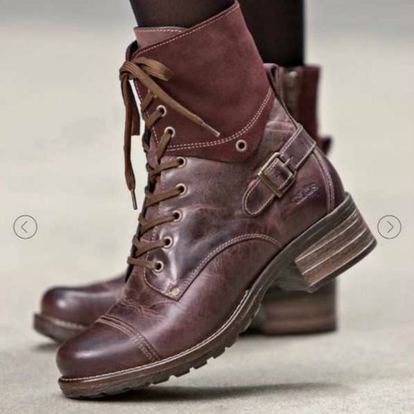 

women boots pu leather platform winter boots martins casual motorcycle woman shoes fashion women ankle 2020, Black