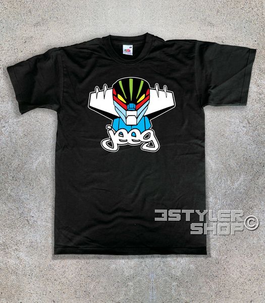 

t shirt jeeg cartoni anni 80 serie mazinga z haranbanjo