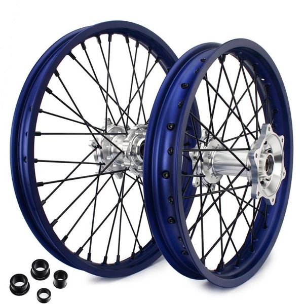 

bikingboy 21" 19" mx front rear wheel rims hubs sets for yz 250 450 f yz-f 250 450 2009 2010 2011 2012 2013 09-13