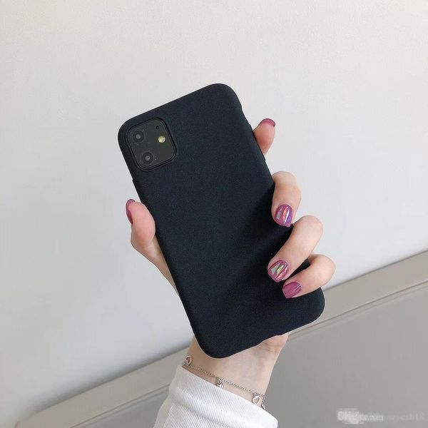 

silicone phone case for iphone 11 pro max xs xr 8 7plus phone cover shell for samsung s10 note 10 s9 huawei mate 10 p30 nova 4 xiao mi 9