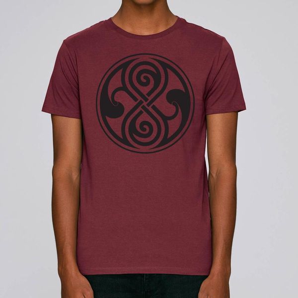 

doktor wer siegel von rassilon mens oder womens t shirt oder organic cotton hoodie