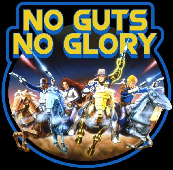 

80's cartoon classic galaxy rangers no guts no glory custom tee any size