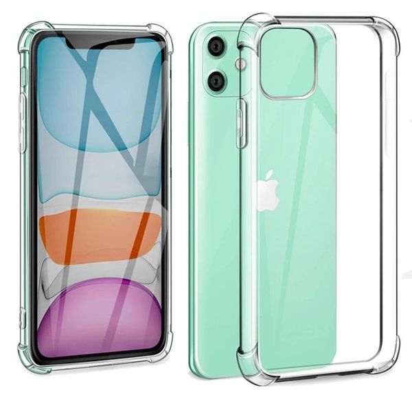 

shockproof air cushion corner transparent soft tpu silicone phone case cover for iphone 11 pro max