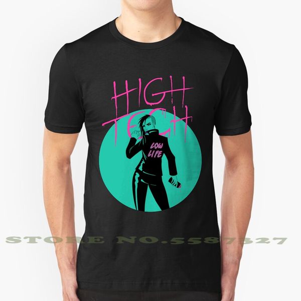 

high tech low life моды vintage tshirt футболки punk graffiti sci fi hacker cyber ​​future