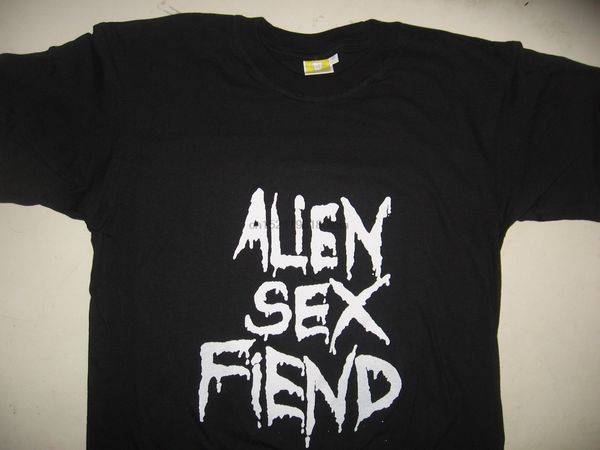 

alien fiend t-shirtnew wavedarkbatcavepunkgothichorrorgothsuicide