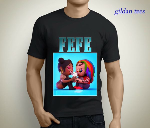 

новый 6ix9ine футболка лил узи tshirt kanye west travis justin bieber рубашка хлопок мужских футболки классического топ тройник