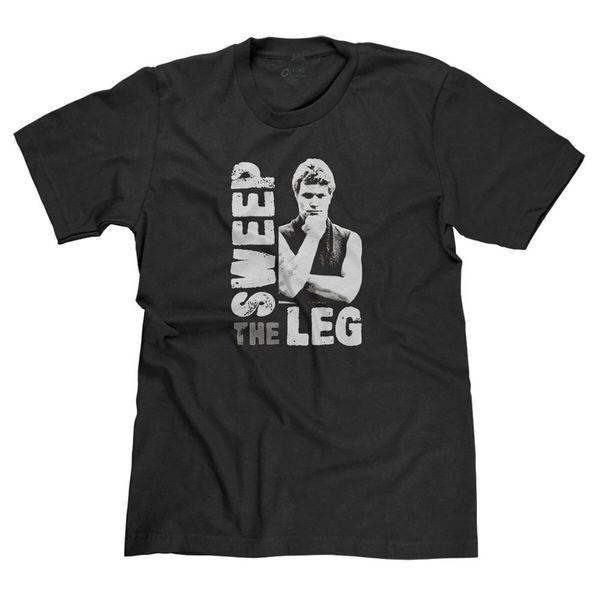 

подметать leg karate kid сэнсэй джон kreese mma весёлых 8 пародии printed мужчина мода 2019 повседневных высокого качество майки дизайна