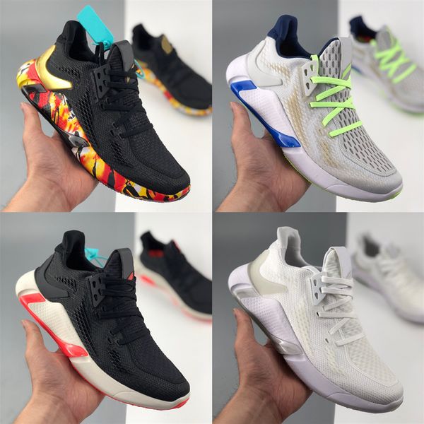

new alphabounce edge xtft cny running shoes breathable mesh sports training wholesale green black mens women men zapatos trainers sneakers, White;red
