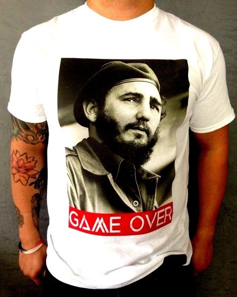 

fidel castro game over t shirt regular-fit tee