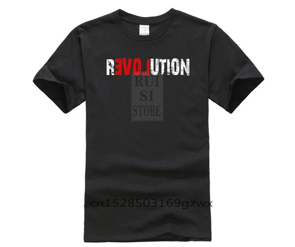 

мужская прохладная с коротким рукавом футболка revolution любовь 2019 последней популярных мужской s случайной top мужской майка