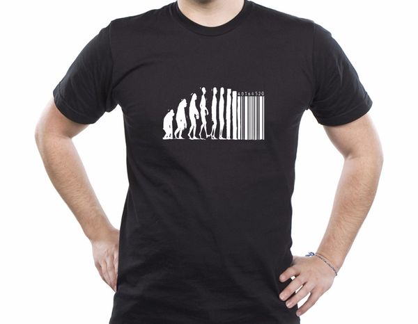 

t shirts human evolution banksy mankind monkey barcode capitalism anarchy tee shirt design website