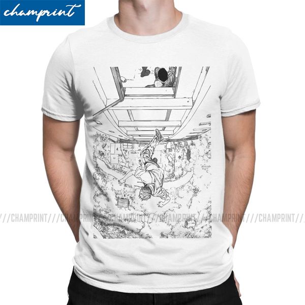 

men's t-shirts ajin human anime casual pure cotton tee shirt short sleeve t shirt round neck clothes unique