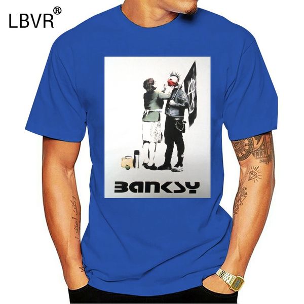 

2019 summer fashion punk boy mum banksy t-shirt grafitti art cult mens ladies birthday gift idea t shirt