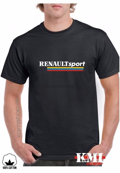 

fashion men t-shirt camiseta renault sport clio megane