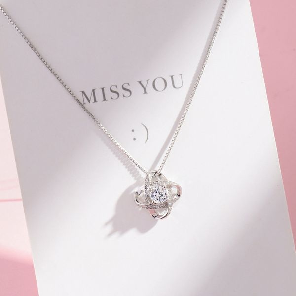 

fashion simple flower clavicle chain new gift for women jewelry sale, Silver