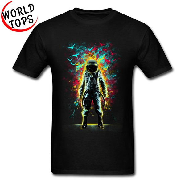 

uk / eu большого размер xl-3xl мужских новых tshirts spaceman dreamland футболки подсознание inner space версия для печати 3d футболки полно