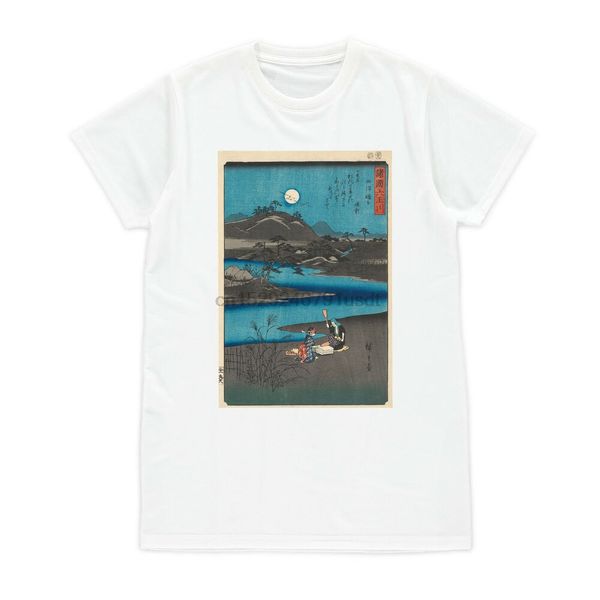 

japanese ukiyo-e t shirt japan woodblock art hiroshige womens mens printed tee