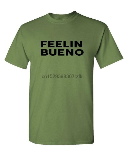 

feelin bueno - muy good vibes sensation - mens cotton t-shirt