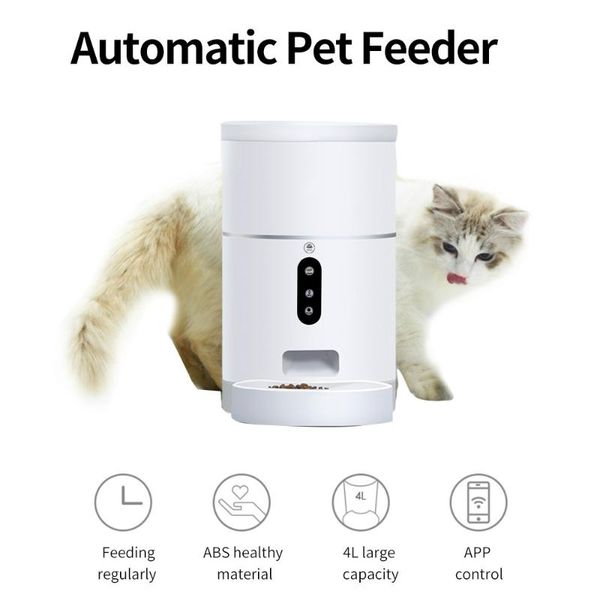 

1080p pet surveillance camera, cat dispenser, automatic pet feeder, app controlled surveillance camera