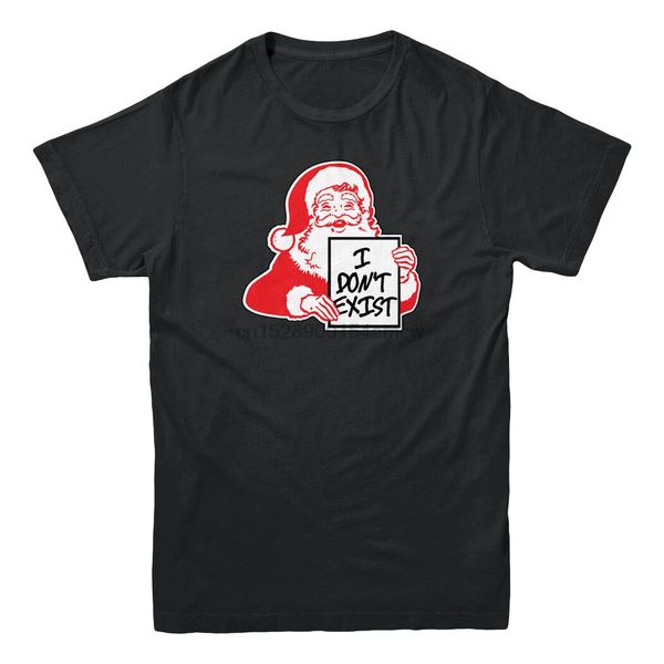 

i don't exist santa christmas xmas atheist holiday gift funny men t-shirt