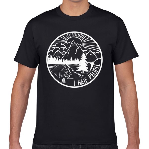 

топы t shirt men кемпинга я на открытом воздух путешествия природы рюкзак o-образный вырез винтаж geek пользовательский мужской tshirt xxxl