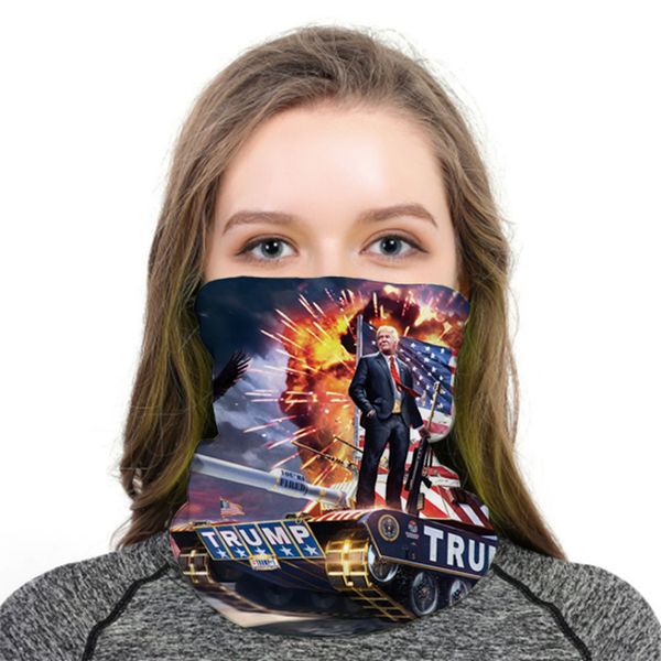 

flag striped print neck cover anti-dust balaclava headband neck seamless tube scarf bandana snowboard multifunction 2pc set, Blue;gray