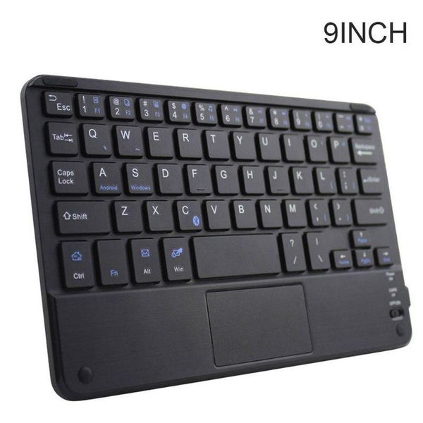 

7/9/10 inches wireless bluetooth lightweight keyboard with touchpad cellphone tablet lapkeyboard portable travel home office