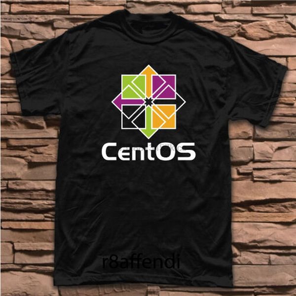 

new centos 7 linux system os t-shirt cool o neck tee shirt for men women tshirt